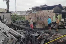 Tragis ! 6 Rumah Ludes di Palembang : Seorang Wanita Tewas Terpanggang di Kamar Mandi 