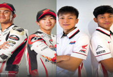Dua Rider Indonesia di Kejuaraan Dunia 2026: Veda Ega Moto3, Mario Aji Moto2 Honda Team Asia