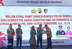  Teddy Hadiri Malam Kenal Pamit Direskrimsus Polda Sumsel