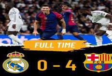  El Clasico 2024/2025: Madrid K.O! Barca Pesta 4-0 di Bernabeu!