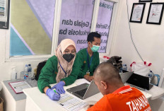 Rutan Baturaja Gelar Pemeriksaan TBC Bagi Warga Binaan