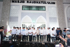 Safari Ramadhan di Makodam II/Sriwijaya, Herman Deru Ajak Jemaah Doakan Almarhum Alex Noerdin