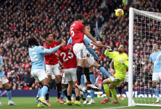 Hasil Manchester United vs Manchester City: MU Tetap Perkasa Taklukkan Man City 2-0 