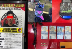 Polisi Bekuk Pengecer Ekstasi di Pasar Satelit Lubuklinggau, Disita 8 Butir Berlogo WhatsApp Hijau  