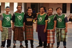 Anggota PWI OKI Ikut Lomba Sepak Bola Gembira HUT RI, Kalah Tapi Tetap Semangat