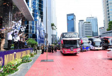 34 Bus Diberangkatkan untuk Mudik Bareng Lintas 4 Kementerian 