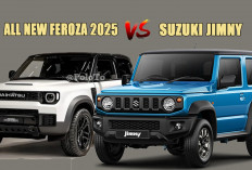 Membandingkan All New Feroza 2025 Vs Suzuki Jimny 5 Pintu: Duel SUV Kompak 4x4, Siapa Lebih Unggul ?