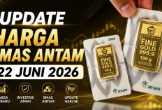 Cek Harga Emas Antam Hari Ini, 22 Juni 2026: Masih Stabil di Angka Rp2,668 Juta per Gram  