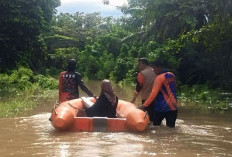 1.174 Rumah Warga di Muara Enim Terendam Banjir : Warga Diminta Tetap Waspada !