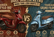 Adu Fitur dan Performa! Honda Stylo 160 Tantang Yamaha Grand Filano, Siapa Jawaranya?