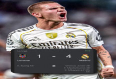 Real Madrid Kokoh di Puncak, Bungkam Levante 4-1
