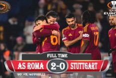 Hasil AS Roma vs VfB Stuttgart: AS Roma Tundukkan VfB Stuttgart 2-0