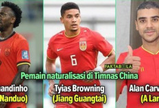 3 Pemain Naturalisasi Timnas China Kembali, Garuda Tak Gentar!