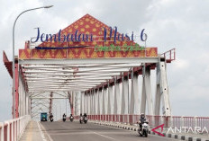 Lampu Jembatan Musi VI Palembang Telan Biaya Rp6 Miliar