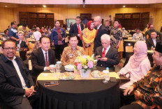 Pj Gubernur Hadiri Pelantikan Pengurus Ikatan Masyarakat Sumsel di Jakarta