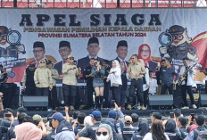 Bawaslu Sumsel Gelar Apel Siaga dan Deklarasi Damai : Siapkan Pilkada Aman dan Damai 2024 !