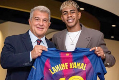 Yamal Resmi Pakai Nomor 10 di Barcelona