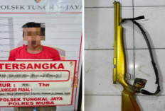 Tembakan di Kebun Sawit Tungkal Jaya, Sekuriti Luka di Dada, Pelaku Diamankan