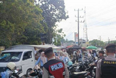 Patroli Ketat Sat Samapta Polres Ogan Ilir Antisipasi Curanmor di Kawasan Kuliner UNSRI