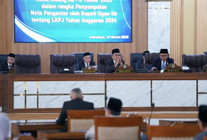 Sidang Paripurna Ke- XII, DPRD Ogan Ilir Dengarkan Penyampaian LKPJ Tahun Anggaran 2024