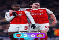 Hasil Liga Champions: Arsenal Singkirkan Leverkusen 2-0, Tiket 8 Besar di Tangan