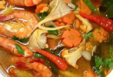 Resep Tom Yum Udang: Hidangan Asam Pedas Khas Thailand yang Mudah Dibuat di Rumah