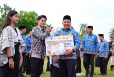 Altet dan Pelatih Berprestasi di Kabupaten OKI Terima Penghargaan Pada Momen Haornas