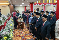 Anggota DPRD Prabumulih periode 2024-2029 Resmi Dilantik