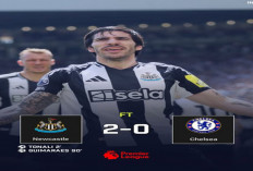 Newcastle Permalukan Chelsea 2-0, Jackson Kartu Merah!