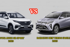 Daihatsu Terios 2023 Vs Toyota Rush 2023: Mesin Sama, Fitur dan Harga Jadi Pembeda !