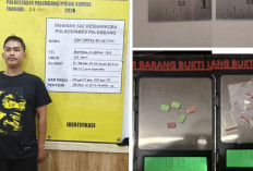 Polrestabes Palembang Sita Sabu dan Ekstasi Sekaligus di Sukarami