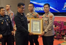 Raih Nilai IKPA Sempurna 100, Aipda Elpan Safutra Polres Prabumulih Terima Penghargaan Kapolri