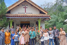 Pastikan Ibadah Natal Aman, Kodim 0402/OKI-OI Patroli di Gereja GPDI Imanuel