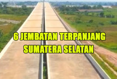 6 Jembatan Paling Panjang di Sumatera Selatan 2024 : Nomor 5 Terpanjang di Indonesia !