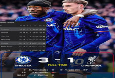 Chelsea Tundukkan Juara Bertahan Liverpool 3-1 di Stamford Bridge!