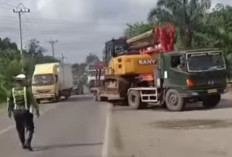 Antisipasi Kemacetan : Truk Angkut Alat Berat di Istirahatkan !