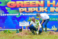 Peringati HUT ke-12 PT Pupuk Indonesia, Tanam  1.250 Batang Pohon 