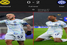 Hasil Borussia Dortmund vs Inter 0-2: Menang di Jerman, Nerazzurri Tetap Harus Lewati Play-off