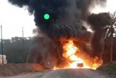Mobil Carry Pick Up Terbakar Hebat di Wilayah Sungai Lilin, Diduga Membawa Ini !