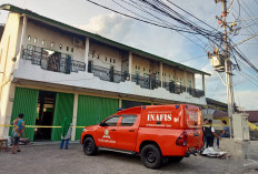 Selidiki Kebakaran Gudang Logistik KPU, Polres Lubuklinggau Datangkan Tim Labfor Polda Sumsel