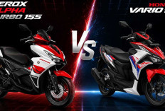 Duel Skutik Sport Paling Panas! Vario Evo 160 Tantang Aerox Alpha Turbo 155, Siapa Paling Memikat?
