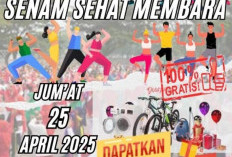 Ayo Ikuti Senam Sehat Membara Banjir Doorprize