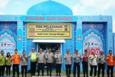 Tinjau Posyan Celikah dan Mako Polres OKI, Pamatwil Polda Sumsel Pastikan Kesiapan
