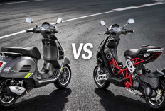 Head to Head Vespa 310 vs Dragster 300, Adu Performa, Desain, dan Teknologi, Siapa Jawaranya?