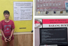 Sabtu Pagi Dua Operasi, Satresnarkoba Polrestabes Palembang Bekuk Pengedar Sabu di Gandus dan Buktikan 