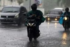 BMKG Imbau Warga Sumsel Waspadai Hujan Lebat dan Angin Kencang hingga 30 November 2025