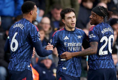4 Gol Tanpa Balas, Arsenal Kokoh di Puncak