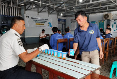 Mendadak dan Acak !  Lapas Sekayu Gelar Tes Urine ke Petugas dan Warga Binaan