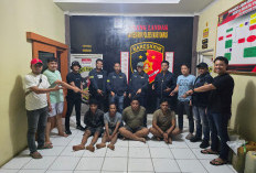 Empat dari Lima Kawanan Pencuri Minyak PT Pertamina Field Pendopo Dibekuk, Dua Ton Kondensat Diamankan