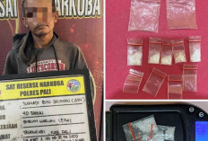 Polres PALI Tangkap Tangan Pengedar Sabu di Jalan Karya Jaya, Satu Pelaku Kabur dan Diburu